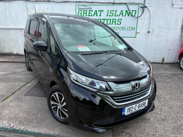 Honda Freed Hatchback, Petrol Hybrid, 2019, Black
