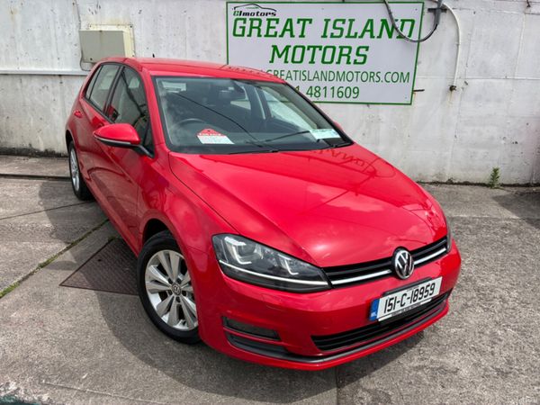 Volkswagen Golf Hatchback, Petrol, 2015, Red