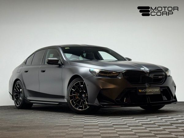 BMW M5 Saloon, Petrol Plug-in Hybrid, 2025, Grey