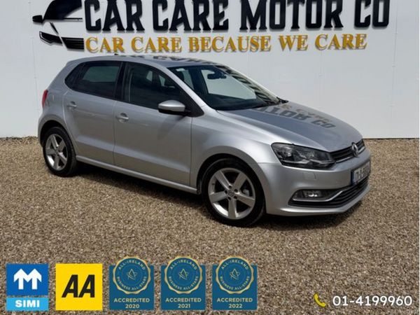 Volkswagen Polo Hatchback, Petrol, 2017, Silver
