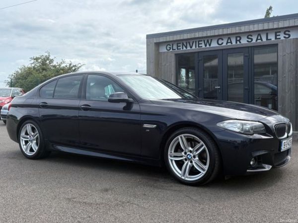 BMW 5-Series Saloon, Diesel, 2015, Black