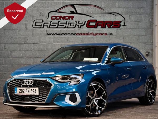 Audi A3 Hatchback, Diesel, 2020, Blue