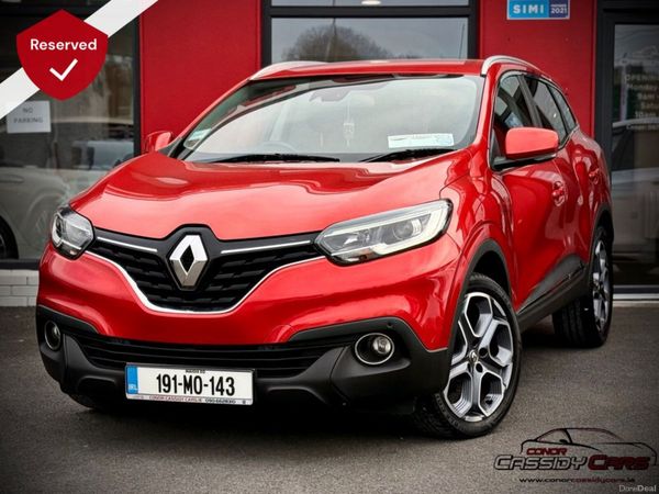 Renault Kadjar SUV, Diesel, 2019, Red