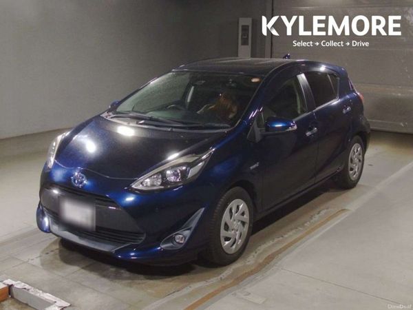 Toyota Aqua Hatchback, Petrol Hybrid, 2018, Blue