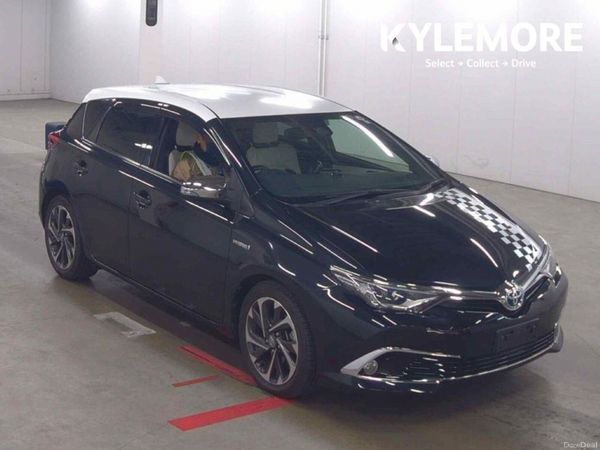 Toyota Auris Hatchback, Petrol Hybrid, 2016, Black