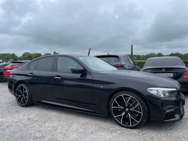 BMW 5-Series Saloon, Diesel, 2018, Black