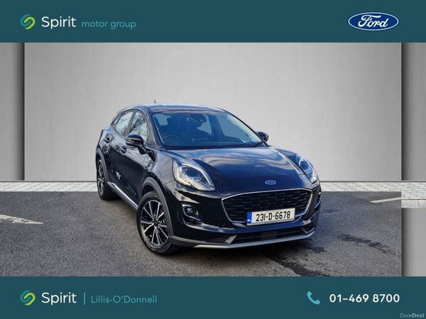 Ford Puma MPV, Petrol Hybrid, 2023, Black
