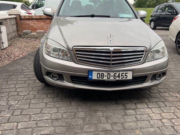 Mercedes-Benz C-Class Saloon, Petrol, 2008, Silver
