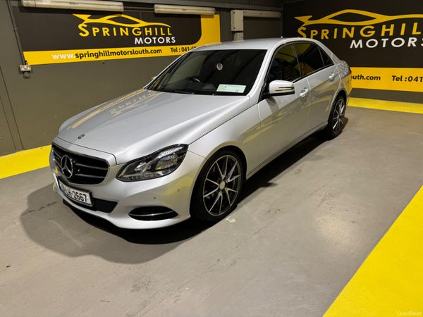 Mercedes-Benz E-Class Saloon, Diesel, 2013, Silver