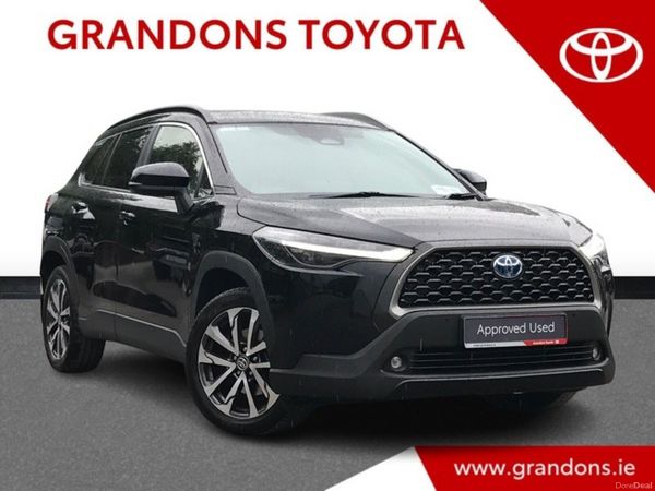 Toyota Corolla Cross Hatchback, Petrol Hybrid, 2024, Black