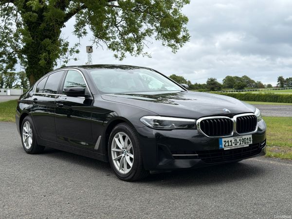 BMW 5-Series Saloon, Diesel, 2021, Black