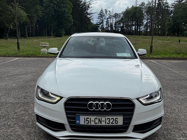 Audi A4 Saloon, Diesel, 2015, White