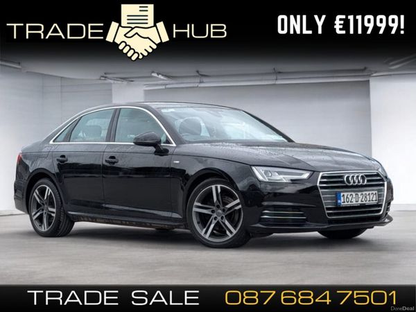 Audi A4 Saloon, Diesel, 2016, Black