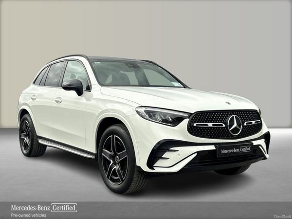 Mercedes-Benz GLC SUV, Diesel Plug-in Hybrid, 2023, White