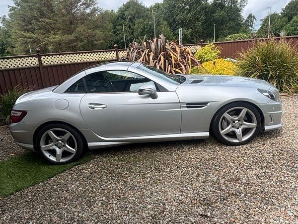 Mercedes-Benz SLK Convertible, Diesel, 2012, Silver