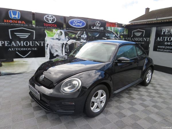 Volkswagen Beetle Hatchback, Petrol, 2017, Black