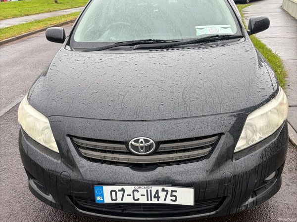 Toyota Corolla Saloon, Petrol, 2007, Black