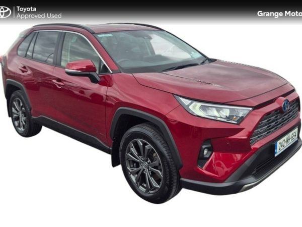 Toyota RAV4 SUV, Petrol Hybrid, 2024, Red
