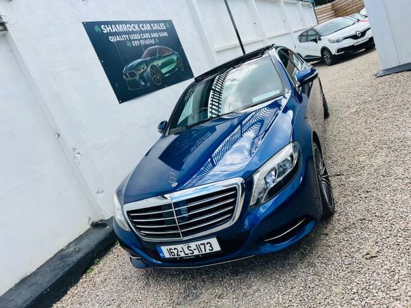 Mercedes-Benz S-Class Saloon, Diesel, 2016, Blue