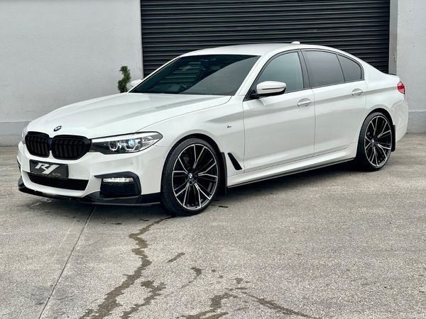 BMW 5-Series Saloon, Diesel, 2017, White