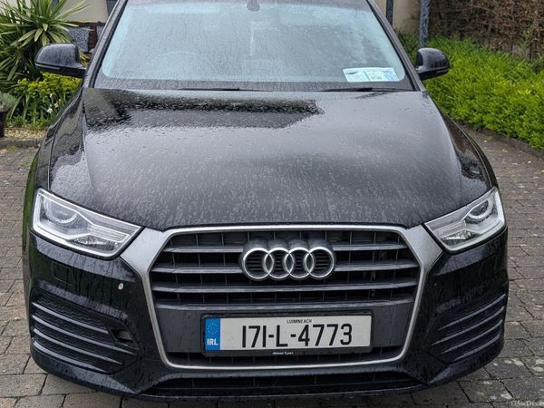 Audi Q3 SUV, Petrol, 2017, Black