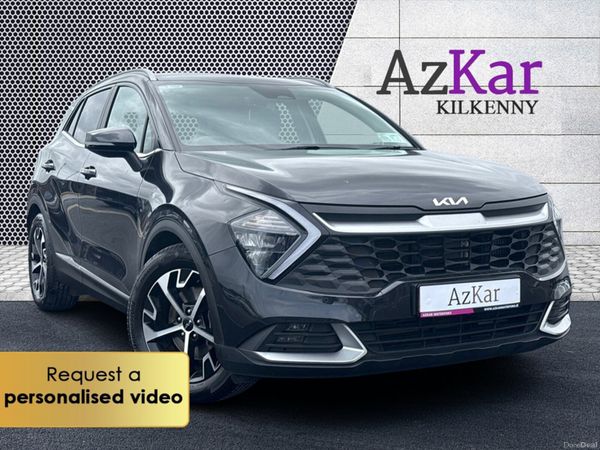 Kia Sportage SUV, Diesel Hybrid, 2023, Black