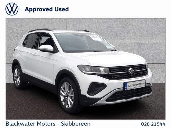 Volkswagen T-Cross SUV, Petrol, 2026, White