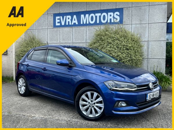 Volkswagen Polo Hatchback, Petrol, 2018, Blue