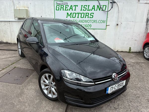 Volkswagen Golf Hatchback, Petrol, 2017, Black