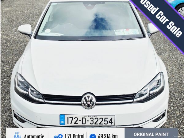 Volkswagen Golf Hatchback, Petrol, 2017, White