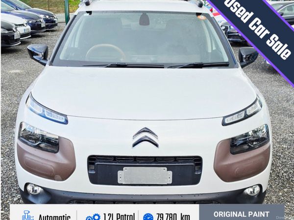 Citroen C4 Cactus Hatchback, Petrol, 2017, Silver