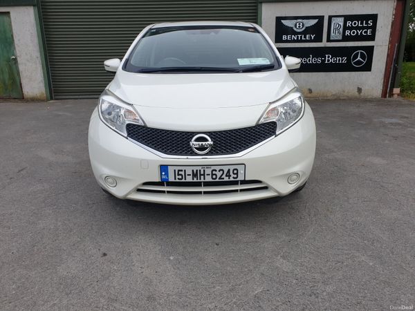 Nissan Note MPV, Petrol, 2015, White