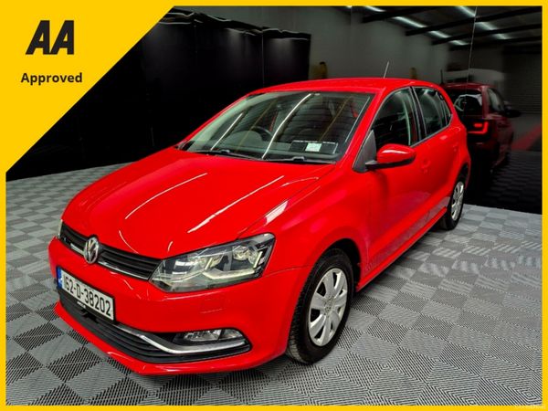 Volkswagen Polo Hatchback, Petrol, 2016, Red