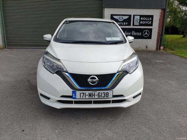 Nissan Note MPV, Petrol Hybrid, 2017, White