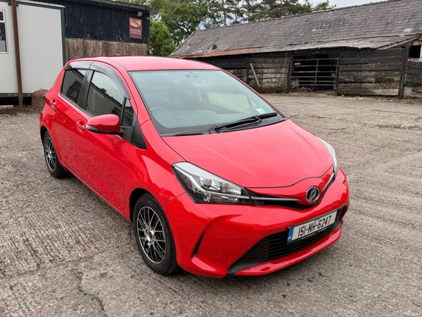 Toyota Vitz Hatchback, Petrol, 2015, Red