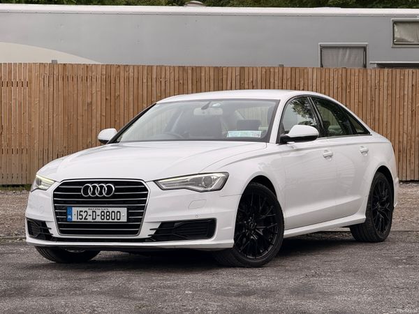 Audi A6 Saloon, Diesel, 2015, White