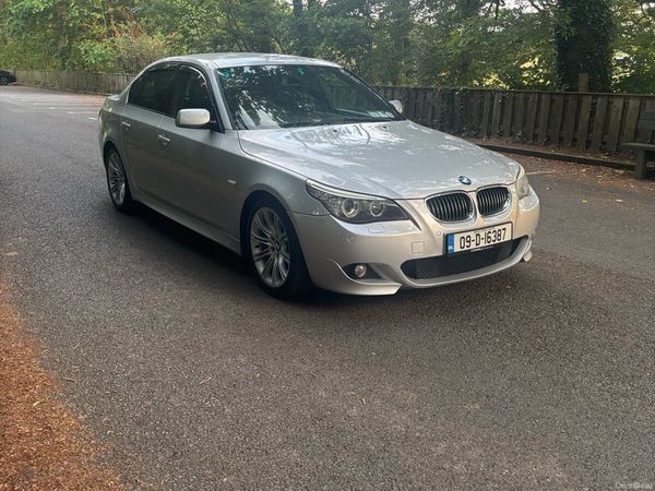 BMW 5-Series Saloon, Diesel, 2009, Silver