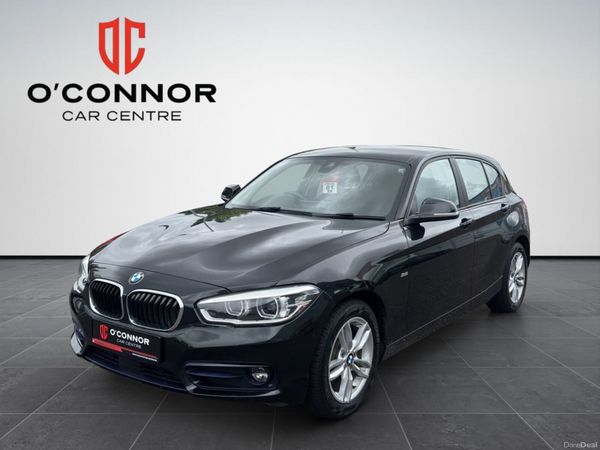 BMW 1-Series Hatchback, Diesel, 2017, Black