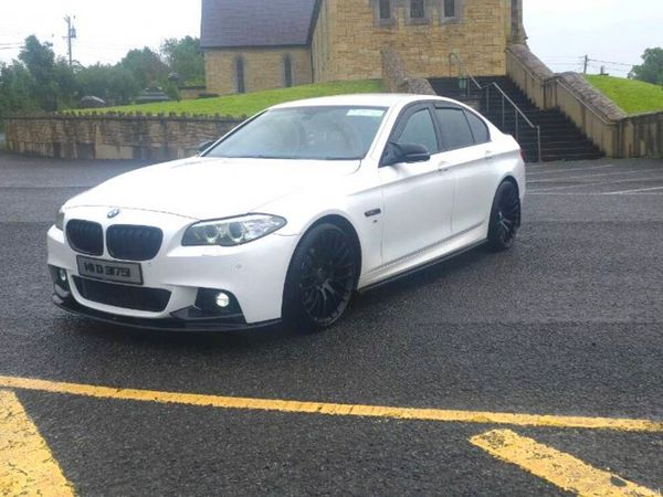 BMW 5-Series Saloon, Diesel, 2014, White