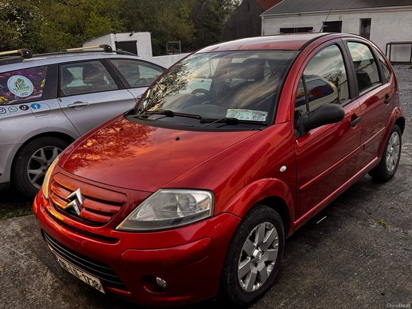 Citroen C3 Hatchback, Diesel, 2008, Red