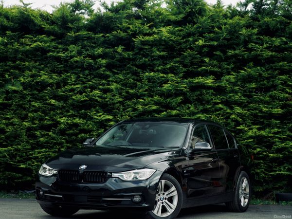 BMW 3-Series Saloon, Petrol Plug-in Hybrid, 2016, Black