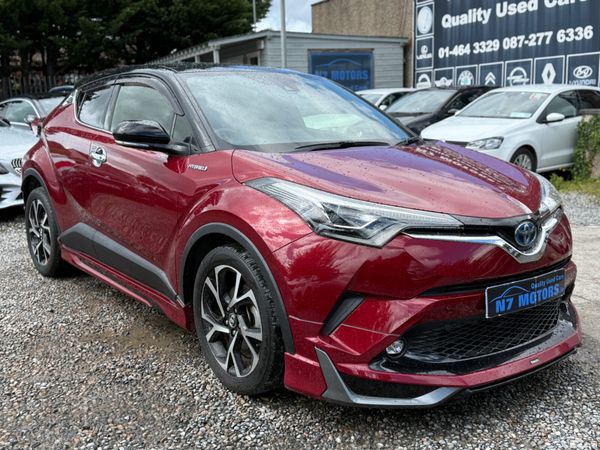 Toyota C-HR Hatchback, Petrol Hybrid, 2018, Red