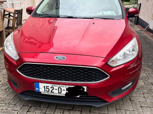 Ford Focus Saloon, Diesel, 2015, Red