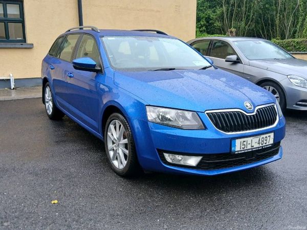 Skoda Octavia Estate, Diesel, 2015, Blue