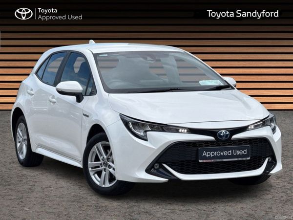 Toyota Corolla Hatchback, Petrol Hybrid, 2019, White