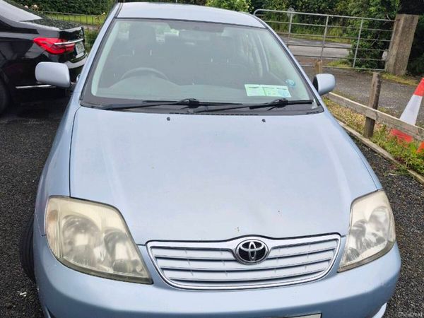 Toyota Corolla Saloon, Petrol, 2005, Blue