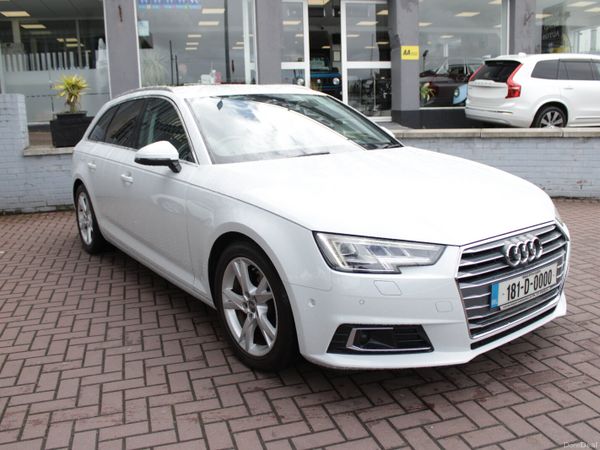 Audi A4 Estate, Petrol, 2018, White