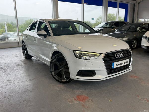 Audi A3 Saloon, Petrol, 2017, White