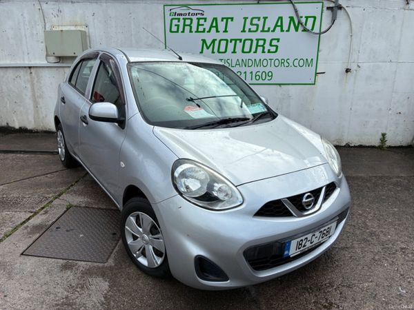 Nissan Micra Hatchback, Petrol, 2018, Silver