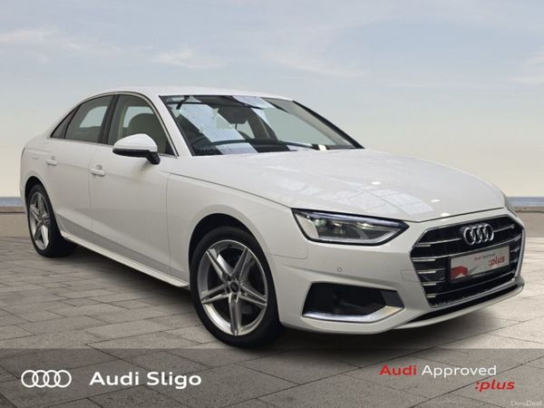 Audi A4 Saloon, Diesel, 2023, White